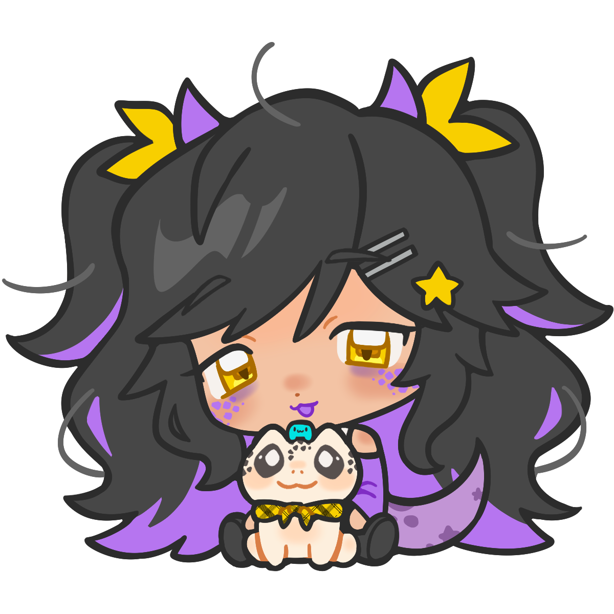 chrchie & Gooby chibi art